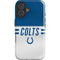 NFL Indianapolis Colts White Striped iPhone 16 Plus Impact Case